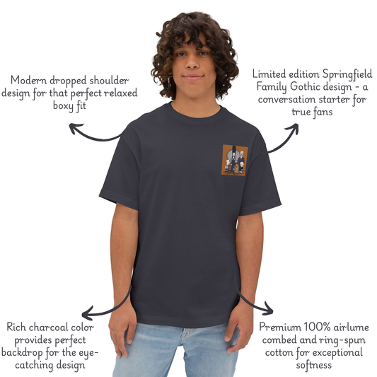 Homer Capone | The Springfield Family Gothic Collection | Premium Unisex Boxy Tee